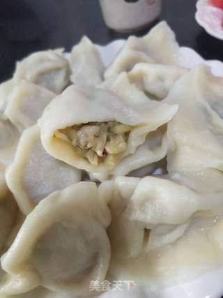 茄子肉馅饺子的做法步骤:9