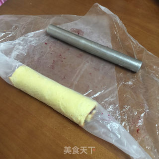 电饭煲蓝莓蛋糕卷的做法步骤：12