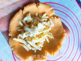 红薯糯米芝士饼的做法步骤:6