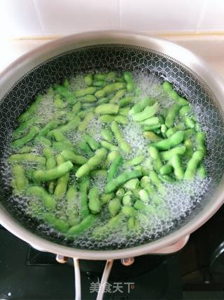 糟卤毛豆的做法步骤：3
