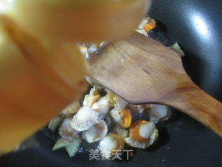 青红椒炒扇贝肉的做法步骤：3
