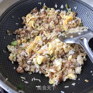 葱香炒饭的做法步骤：18