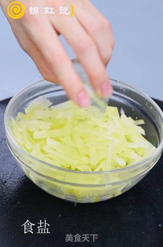 减肥餐～凉拌莴笋的做法步骤：3