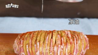培根芝士风琴土豆的做法步骤:2
