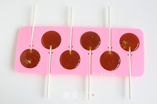 茉莉花冰糖雪梨棒棒糖的做法步骤:9