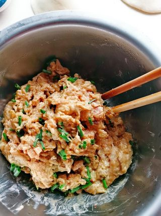鸡肉香菇包的做法步骤:7
