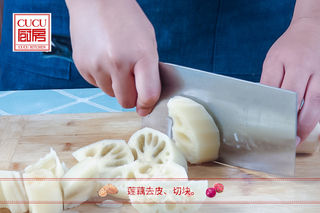 胭脂藕的做法步骤:2
