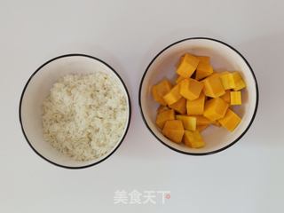 南瓜米饭的做法步骤:2