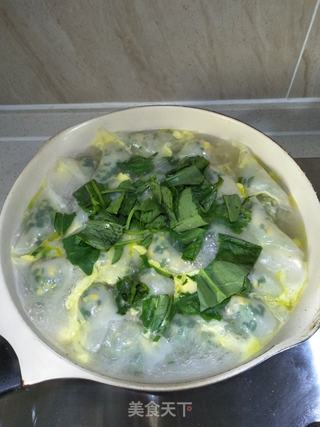 鸡蛋韭菜馄饨的做法步骤:10