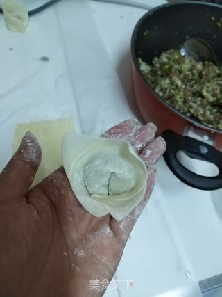 葱香猪肉馄饨的做法步骤:12