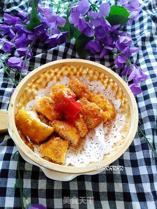 香酥鸡排的做法步骤:13