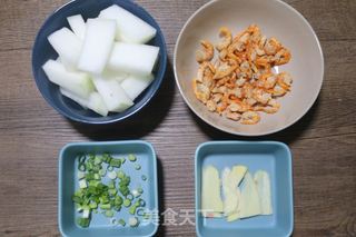 清火祛湿又消肿减脂的冬瓜金钩虾米汤的做法步骤:2