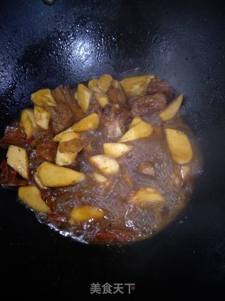 糖醋排骨茭白的做法步骤:9