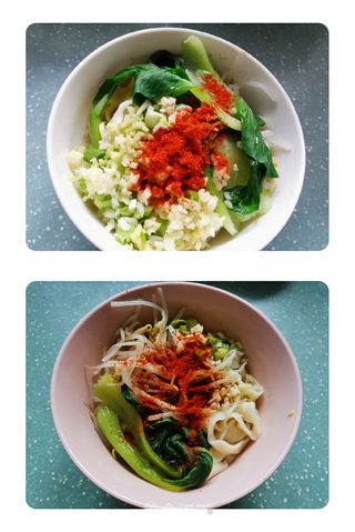 油泼面的做法步骤:5