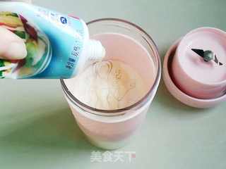桃子酸奶冰棒的做法步骤:4