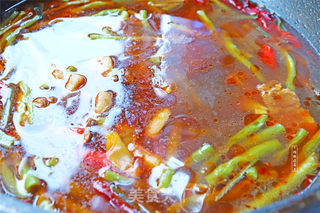 五花肉豆角焖面的做法步骤:7