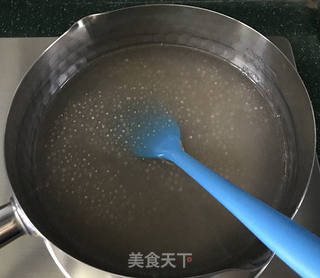 芒果牛奶西米露的做法步骤:4