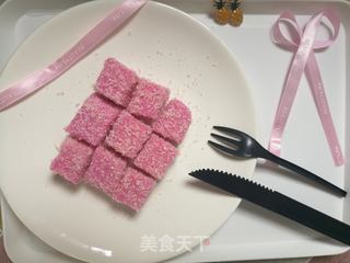 少女心火龙果牛奶小方的做法步骤:13