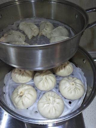 羊肉冬瓜包子的做法步骤:13