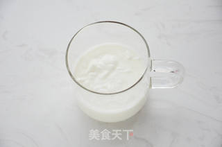 黄桃酸奶的做法步骤:5