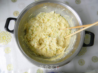 山药鸡蛋饼的做法步骤:6