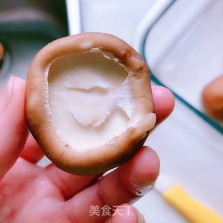 蒜香烤香菇的做法步骤：2