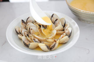 鲜贝蒸水蛋的做法步骤:5