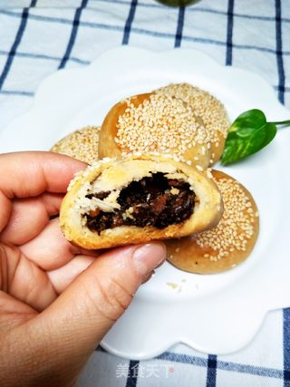 梅干菜酥饼的做法步骤:24