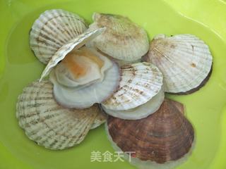 扇贝蒸粉丝的做法步骤:2