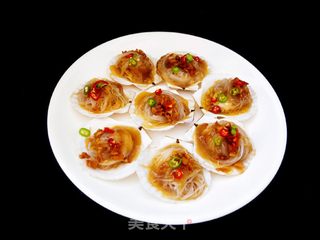 扇贝蒸粉丝的做法步骤:11