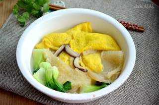 三鲜蛋饺汤的做法步骤:9