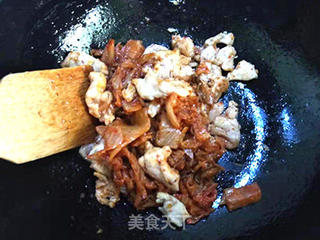 韩国泡菜锅的做法步骤:9