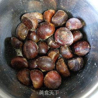 五香烤板栗的做法步骤:4