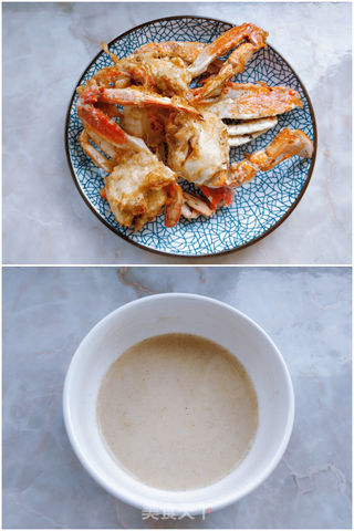 面拖蟹+红糖姜茶的做法步骤:4
