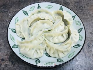 韭菜鸡蛋饺子的做法步骤:17