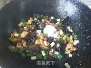 木耳宫保鸡丁的做法步骤:13