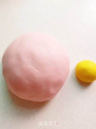 樱花?馒头的做法步骤:4