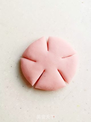 樱花?馒头的做法步骤:7
