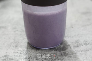 紫薯牛奶西米露的做法步骤:4