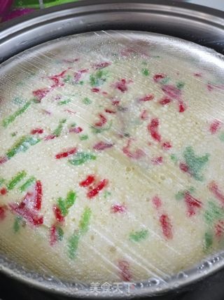 小米蒸蛋糕的魅力的做法步骤:18