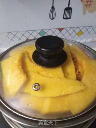 南瓜糖馅饼的做法步骤:3
