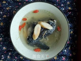 竹丝鸡人参汤的做法步骤：7