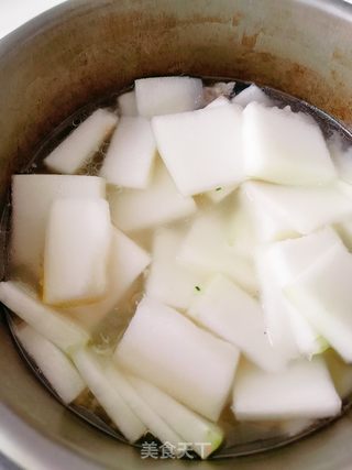 冬瓜排骨汤的做法步骤：6