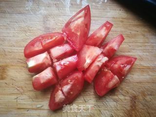 丝瓜烩油馍头的做法步骤:3