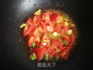 丝瓜烩油馍头的做法步骤:5