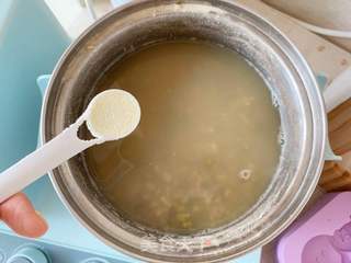 奶香绿豆冰棍的做法步骤：5