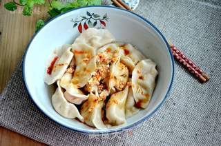 榨菜鲜肉饺子的做法步骤:11