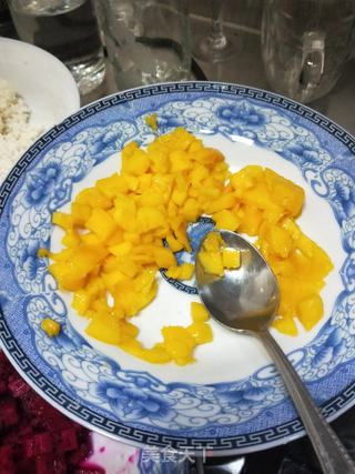 桃花糯米糕的做法步骤:2