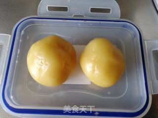 传统月饼(不用转化糖浆和枧水)的做法步骤:5