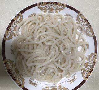 杂酱乌冬面的做法步骤:7
